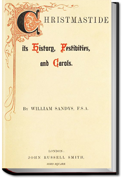 Christmastide | William Sandys