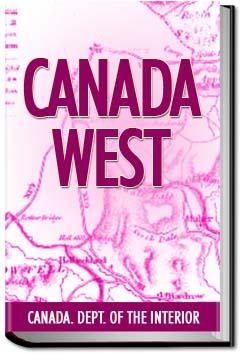 Canada West | Canada. Dept. of the interior