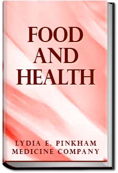 Food and Health | Lydia E. Pinkham Medicine Company