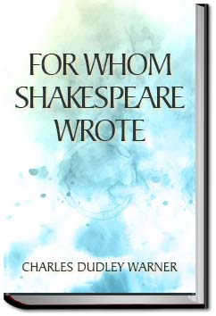 For Whom Shakespeare Wrote | Warner
